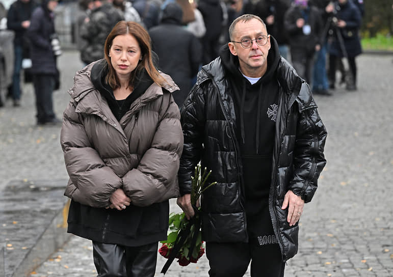 Актриса Ирина Темичева и сценарист Виктор Бондарюк 