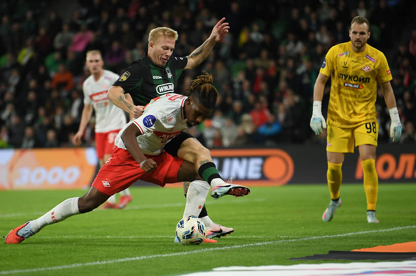 Матч между «Краснодаром» и «Спартаком»
