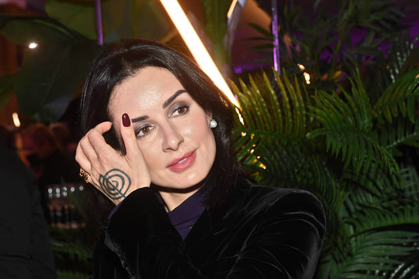 Тина Канделаки на вручении премии журнала GQ «Человек года», 2020 год