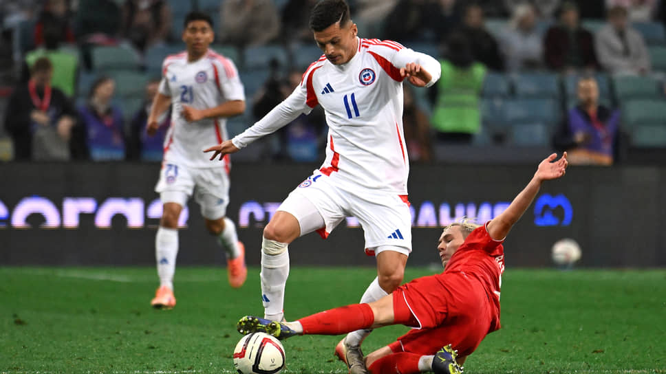 Сборная России потерпела поражение от Чили