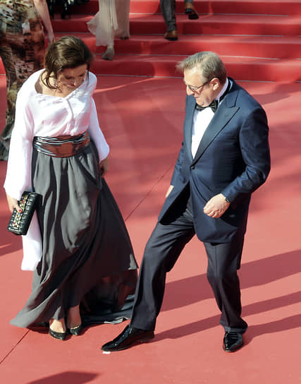 На открытии Московского международного кинофестиваля, 2013 год 