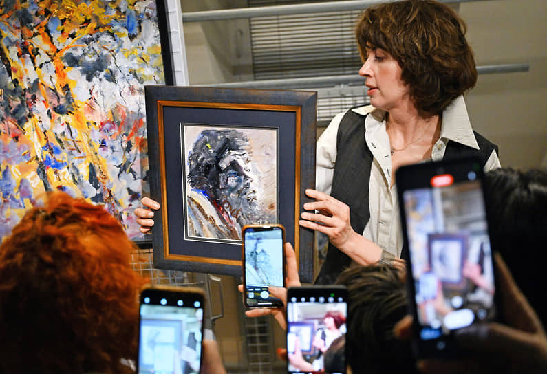 Церемония открытия новой экспозиции Музея AZ после ремонта и выставки «Анатолий Зверев. Открытое хранение» в Москве 