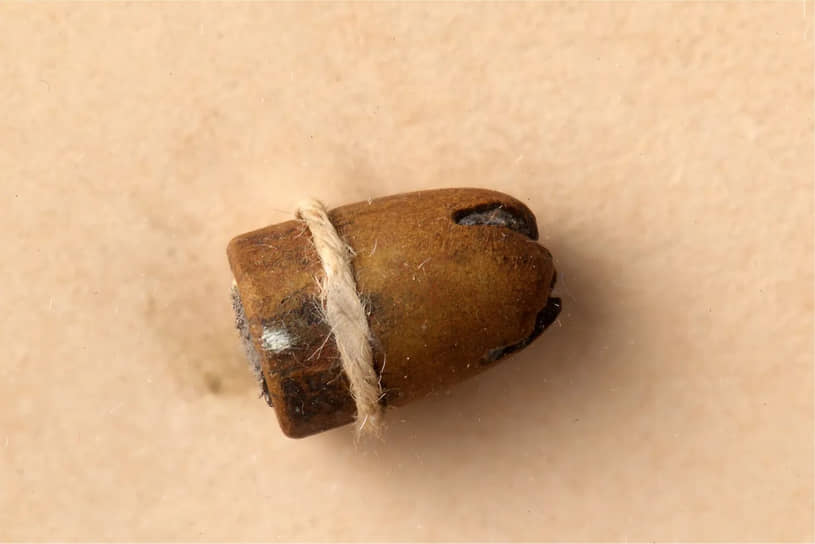 Пуля, оставшаяся после ранения Ленина 30 августа 1918 года 