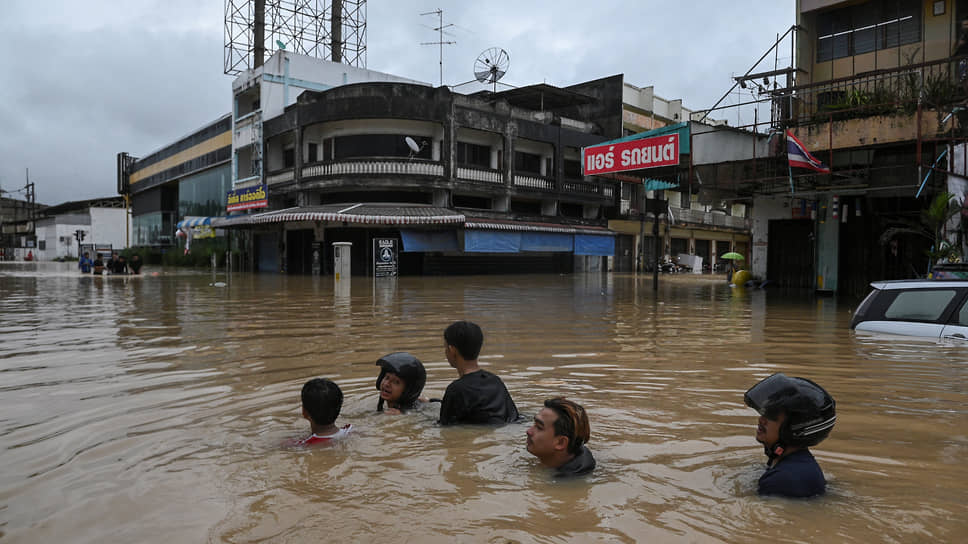 Юг Таиланда пострадал от мощного наводнения
