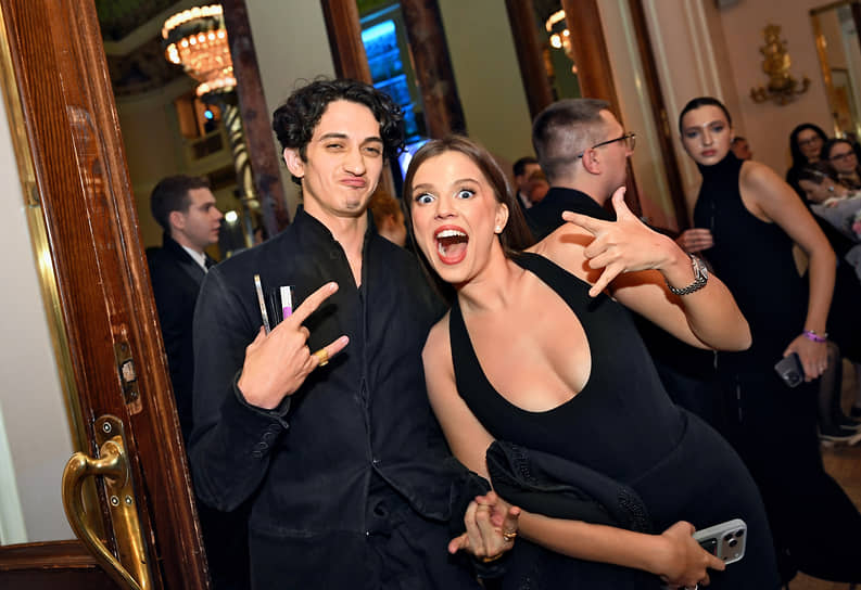 Актриса Ника Здорик на церемонии вручения премии «Событие года» журнала «Кинорепортер» в гостинице «Метрополь»