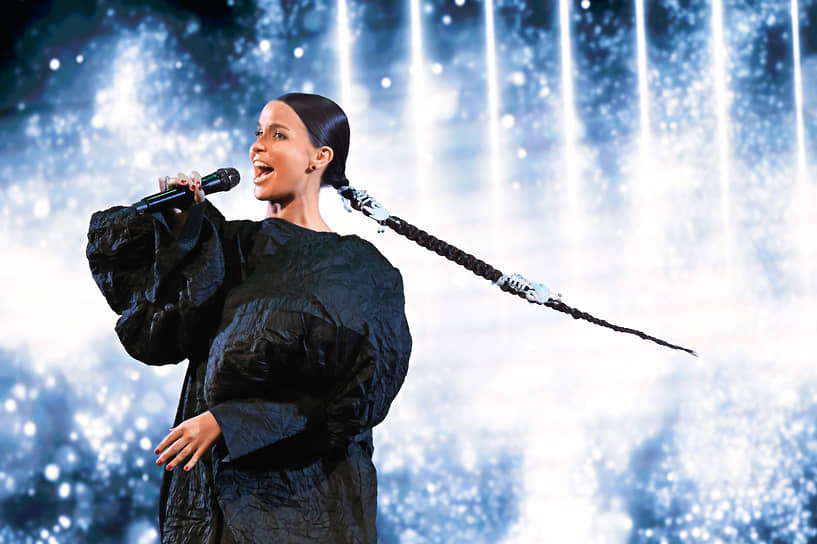 Певица Татьяна Куртукова на вручении премии «Блогема» на «Мосфильме»