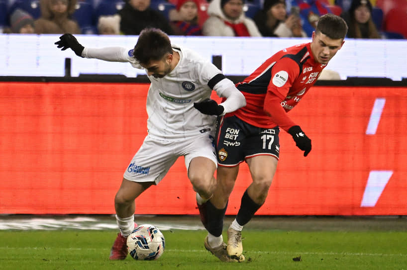 Матч ЦСКА с «Оренбургом»