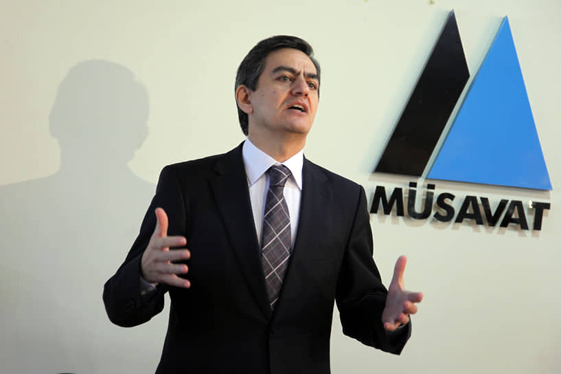 Лидер Партии народного фронта Азербайджана Али Керимли