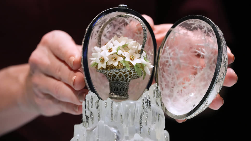 «Зимнее яйцо» Фаберже продано за рекордные 22,9 млн фунтов