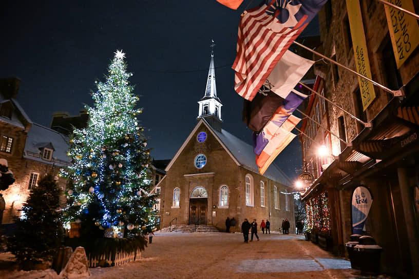 Церковь Нотр-Дам-де-Виктуар в Квебеке