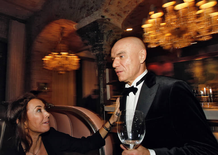 С певицей Жанной Фриске на After party премии «Человек года» журнала GQ, 2011 год