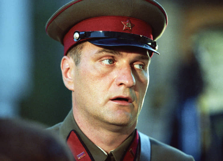 На съемках фильма «Хозяйка гостиницы», 2002 год