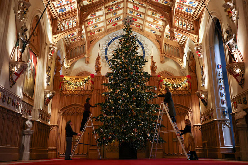 Капелла Святого Георгия в Виндзорском замке в английском графстве Беркшир