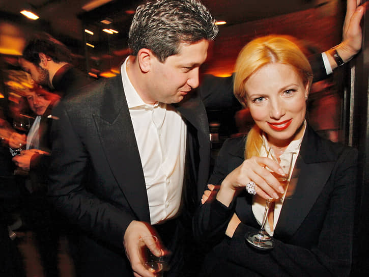 Тимур Иванов с женой Светланой Захаровой, 2011 год