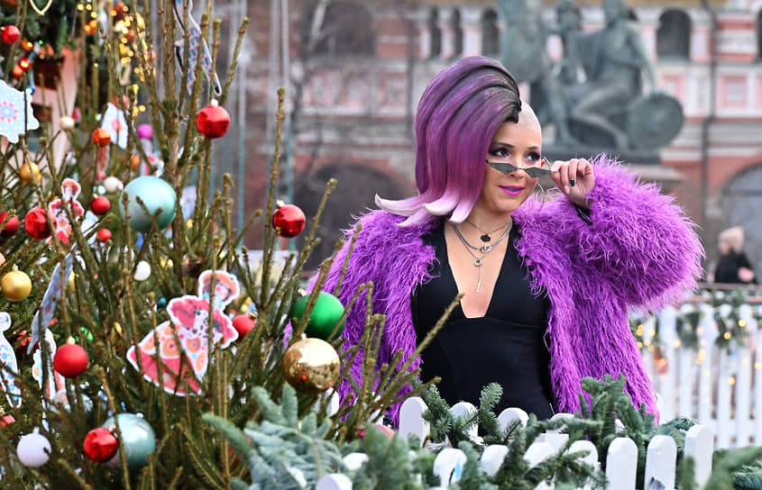 Посетительница Красной площади