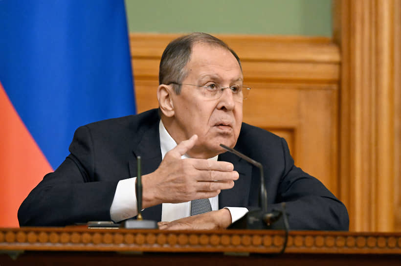 Министр иностранных дел России Сергей Лавров
