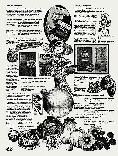 Осень 1969-го. &quot;Семена -- это прекрасно спроектированные капсулы с инструкциями по упорядоченной реорганизации элементов. Садовник играет в процессе лишь незначительную роль -- семя само говорит питательным веществам почвЫ, воздухА и водЫ, как им организоваться, чтобы в итоге получилась картинка с упаковки&quot;. Из обзора катологов, предлагающих доставку семян и саженцев по почте.