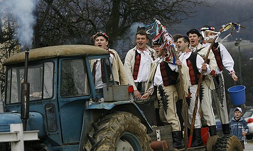 24.03.2008 Празднование католической Пасхи в Словакии