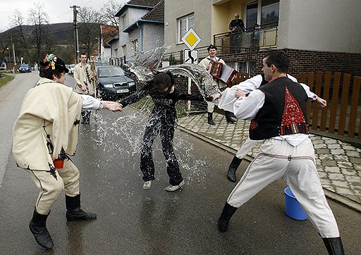 24.03.2008 Празднование католической Пасхи в Словакии