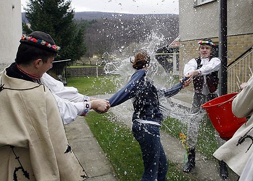 24.03.2008 Празднование католической Пасхи в Словакии