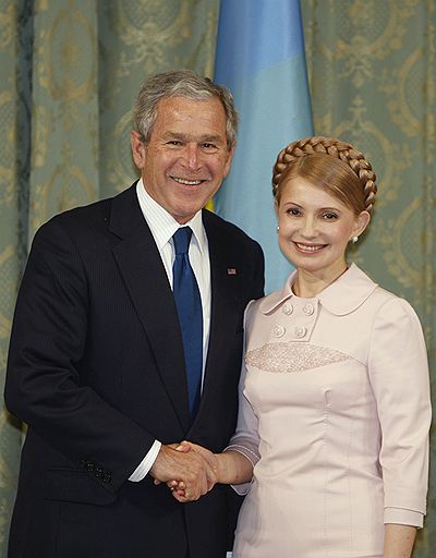 1.04.2008 Джордж Буш посетил Украину с государственным визитом