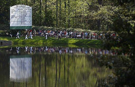 10.04.2008 Турнир по гольфу Masters Par 3 в США