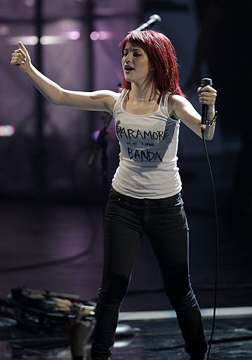 16.10.2008 Вручение премий MTV Latin Awards 2008 в городе Гвадалахара, Мексика. Hayley Williams 