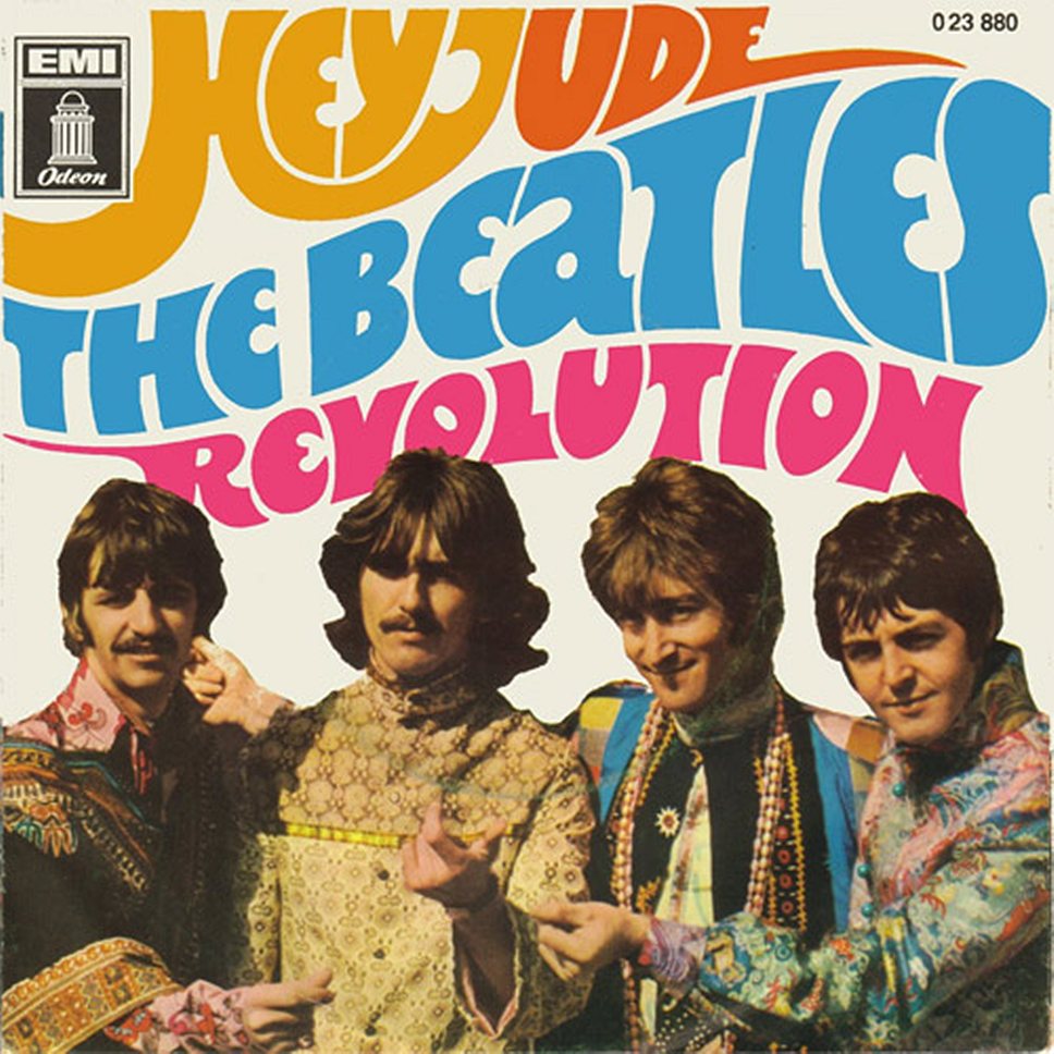 1968 год. Британская группа The Beatles записала песню Hey Jude