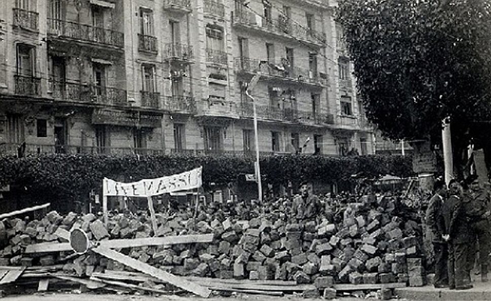 1954 год. Вооруженное восстание в Алжире против французской администрации. Начало Алжирской войны