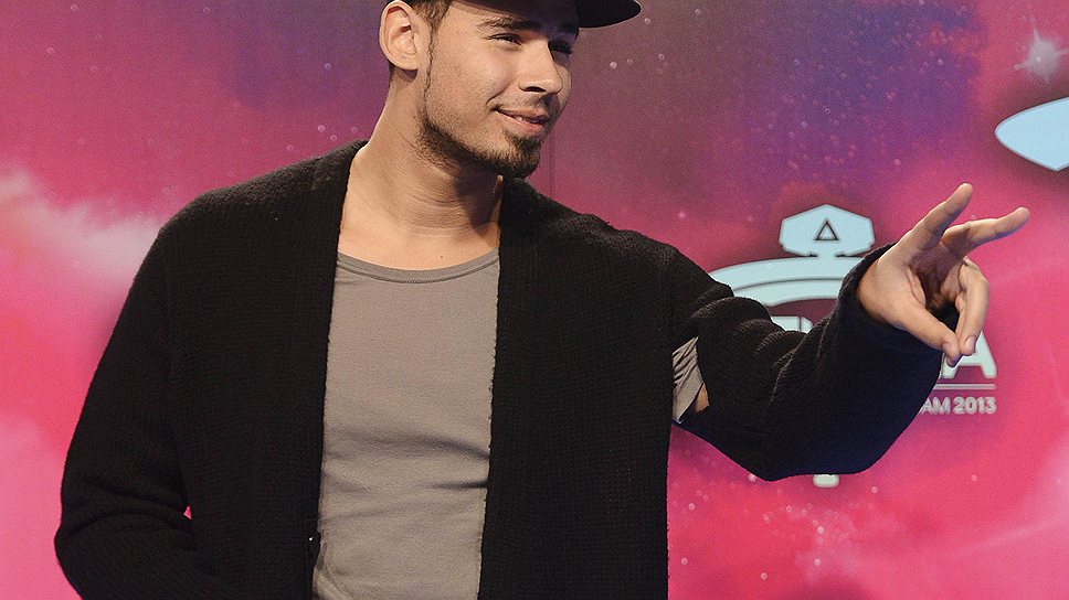 Голландский DJ Afrojack прибыл на церемонию вручения наград MTV Europe Music Awards-2013 в Ziggo Dome 
