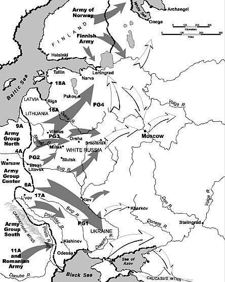 1940 год. Утвержден «План Барбаросса» нападения нацистской Германии на СССР