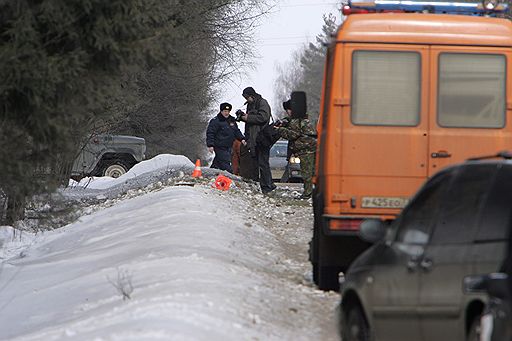 2005 год. Покушение на главу РАО &amp;quot;ЕЭС России&amp;quot; Анатолия Чубайса возле поселка Жаворонки. Работа оперативной группы на месте происшествия