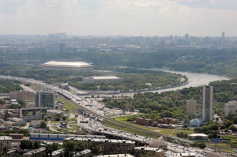 Виды Москвы. Спорткомплекс &amp;quot;Лужники&amp;quot;