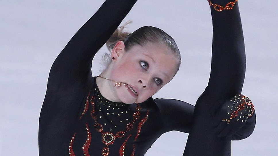 Дебютантка официальных международных соревнований 15-летняя Юлия Липницкая претендует на место в олимпийской сборной 
