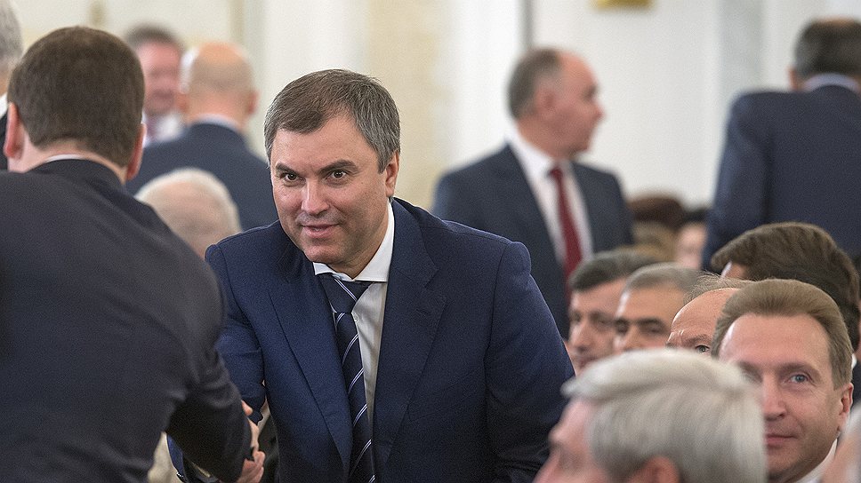 Первому заместителю главы администрации президента Вячеславу Володину придется позаботиться о том, чтобы местное самоуправление получило все, что ему нужно 