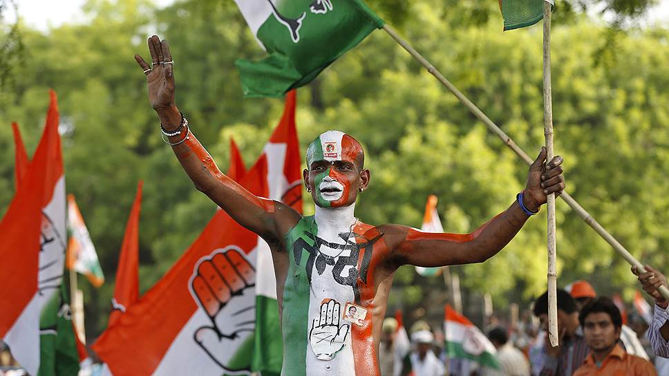 Несмотря на все старания партийных активистов, правящий Индийский национальный конгресс провалился на выборах 