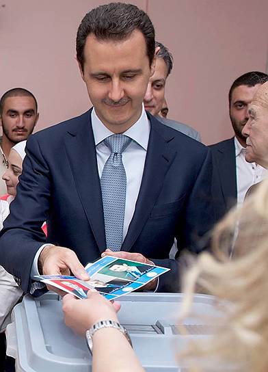 Несмотря на участие в выборах президента Сирии трех кандидатов, в победе Башара Асада никто не сомневался