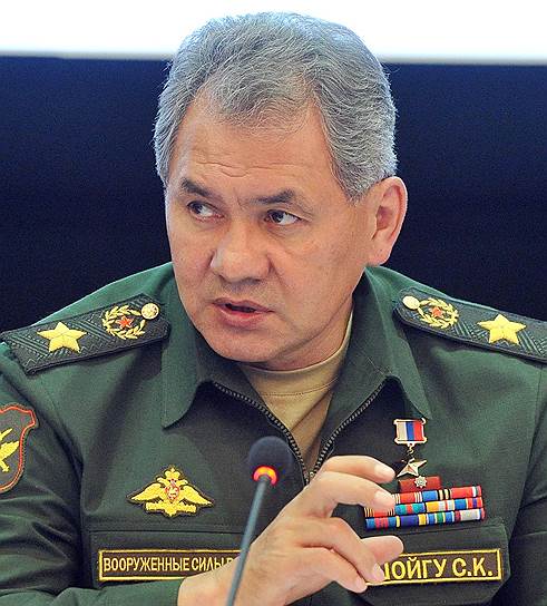 Министр обороны России Сергей Шойгу 