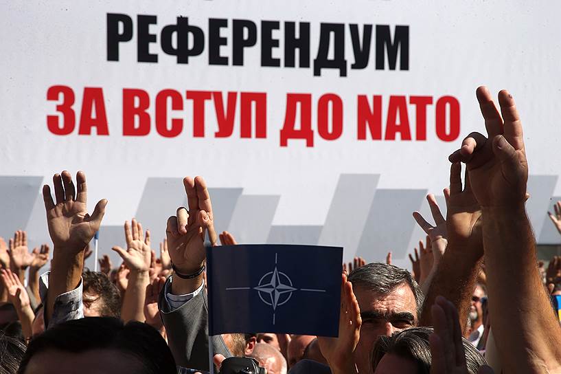 Вопрос о вступлении Украины в НАТО может быть вынесен на референдум