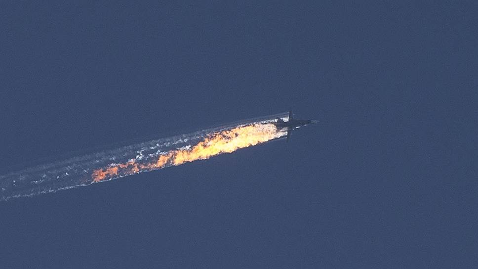 Как в Турции сбили российский бомбардировщик Су-24