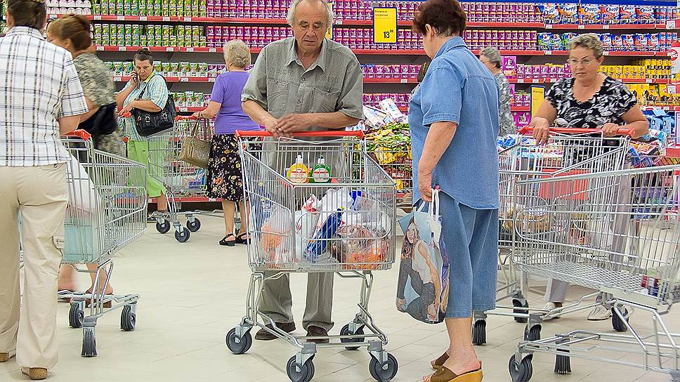 Россияне боятся потери продуктов, а не работы
