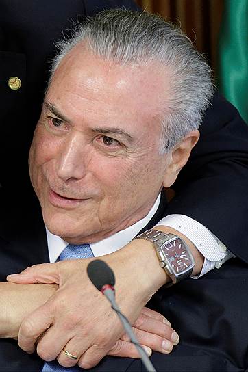 Президент Бразилии Мишел Темер, против которого начато расследование, заявил, что покинет свой пост, только если его вынудят это сделать