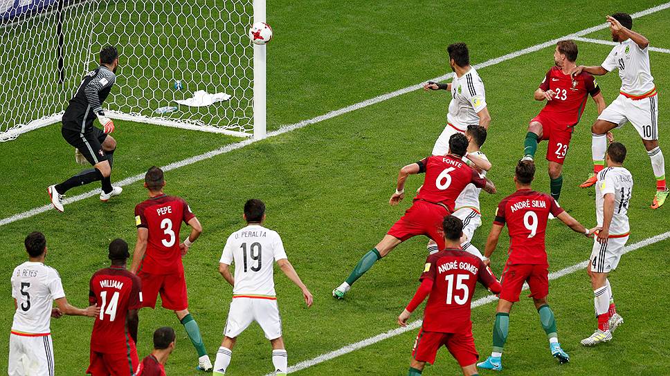 Ничья в пользу сборной России в матче Португалия—Мексика