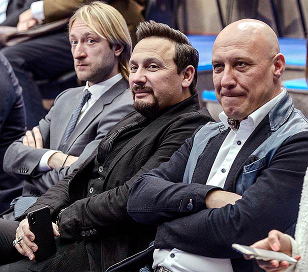 Фигурист Евгений Плющенко и певцы Стас Михайлов и Денис Майданов доверяют Владимиру Путину и наоборот