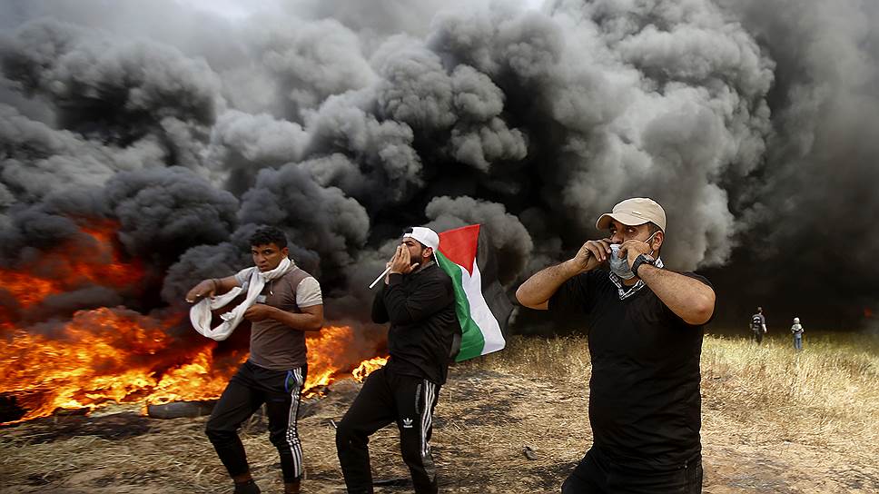 Израиль ответил сектору Газа огнем на дым