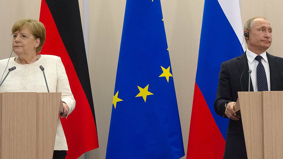 Как Владимир Путин принял в Бочаровом Ручье канцлера Германии Ангелу Меркель