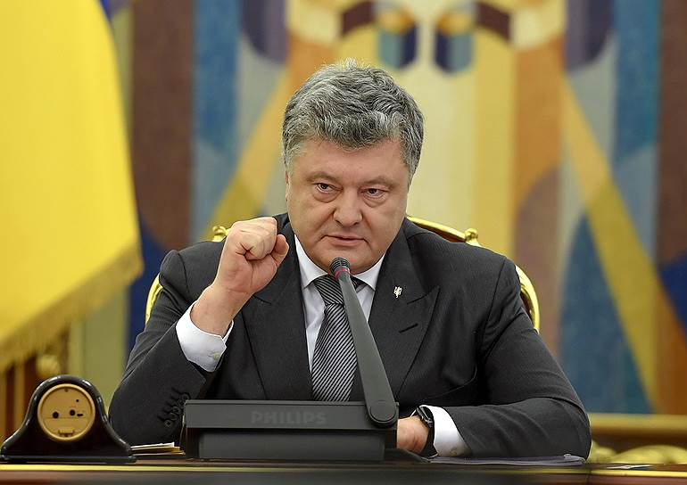 Президент Украины Петр Порошенко