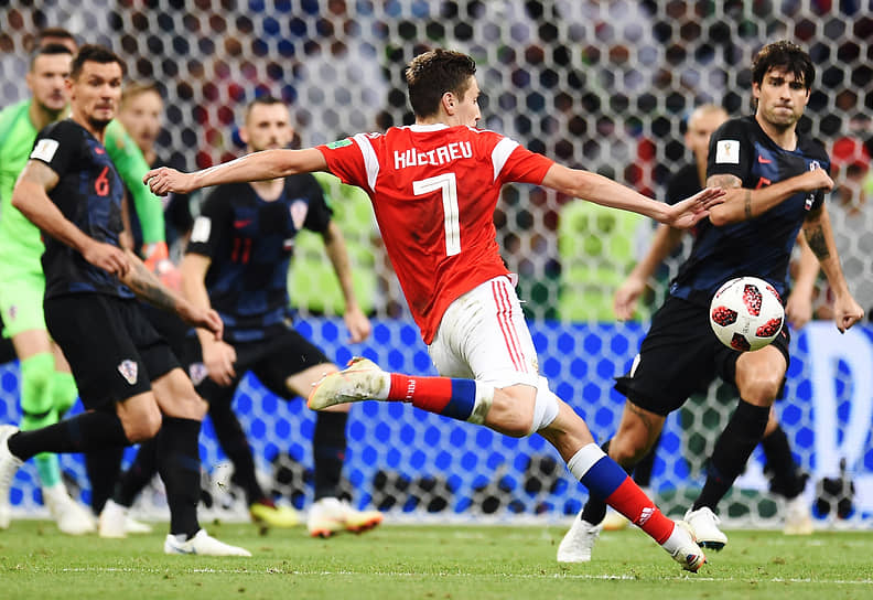 На чемпионате мира 2018 года сборная России имела все шансы обыграть хорватов в четвертьфинале, но уступила в серии послематчевых пенальти 
