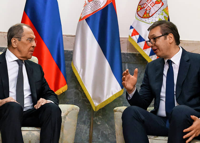 По единодушному мнению экспертов, Сергей Лавров был на форуме главным гостем президента Сербии Александра Вучича