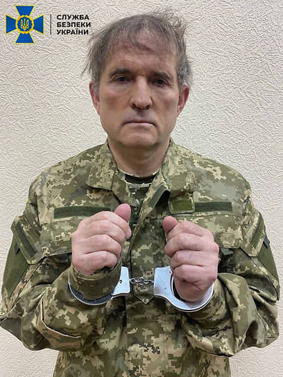 Задержанный на Украине Виктор Медведчук